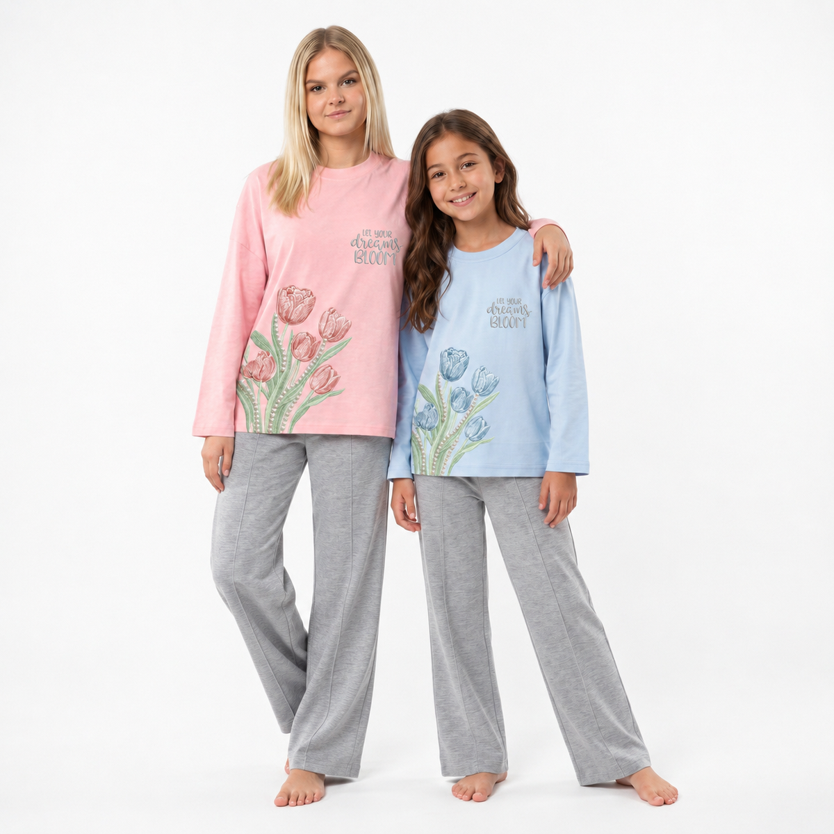 flower tulip pajama