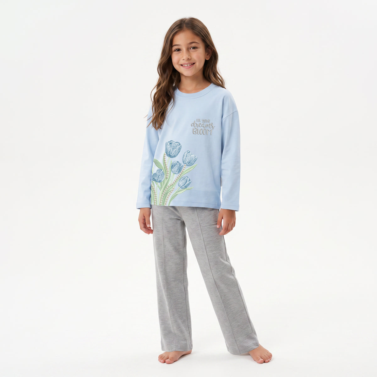 flower tulip pajama